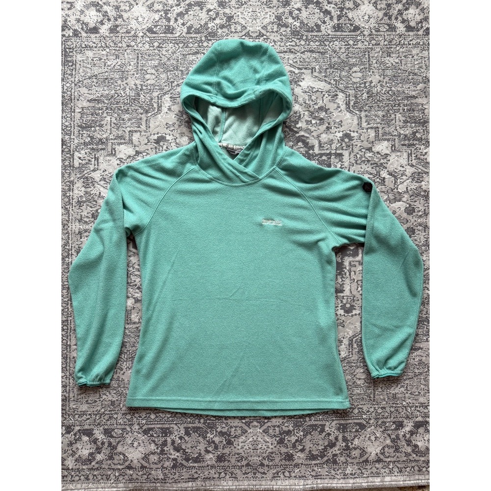 Regatta Great Outdoors Women's Fleece Hoodie Size M / 8 Mint Green Lightweight